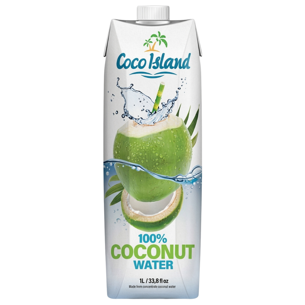 Coco Island Coconut Water 1 ltr buy online USA - 1